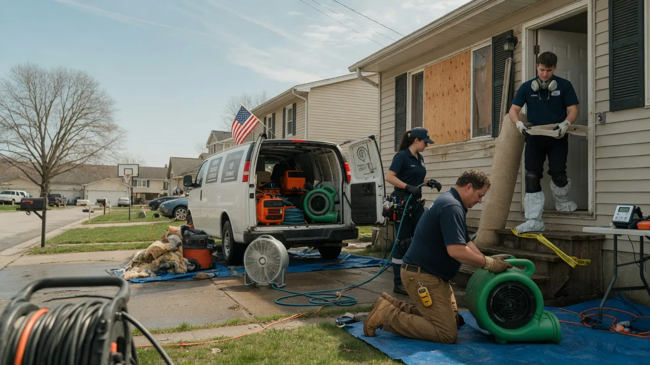 Water Damage Restoration in Cabery, IL near me